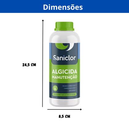 Imagem de Saniclor algicida manutenção 1 litro