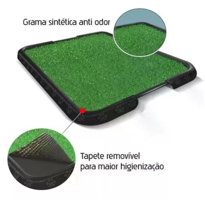 Imagem de Sanitario Canino Pet Grande Tapete Higienico Lavavel 51cm