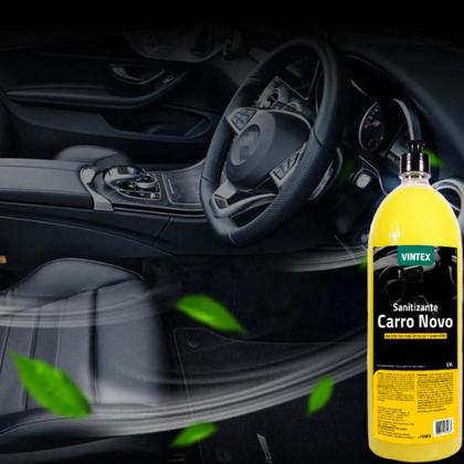 Imagem de Sanitizante Carro Novo 1,5 L Cheirinho Para Veiculos em Geral Vintex