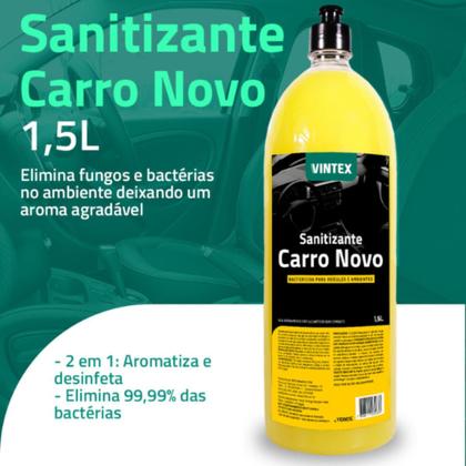Imagem de Sanitizante Carro Novo 1,5 L Cheirinho Para Veiculos em Geral Vintex