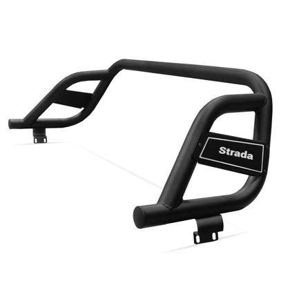 Imagem de Santo Antônio Strada 2021 a 2025 Cabine Simples Modelo Original Tubolar 2" com Braço e Capa Preto Aço