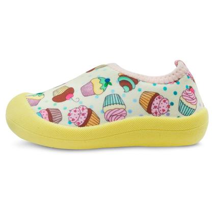 Imagem de Sapameia Infantil Menina Antiderrapante Mz Shoes Bebê Cupcake