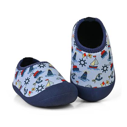 Imagem de Sapameia Praia Menino Bebê Infantil Antiderrapante Marinho Marinheiro Mzkid