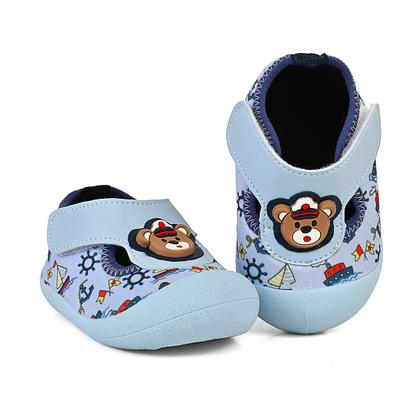 Imagem de Sapameia Praia Menino Bebê Infantil Azul Marinheiro Antiderrapante Mzkid