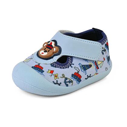 Imagem de Sapameia Praia Menino Bebê Infantil Azul Marinheiro Antiderrapante Mzkid