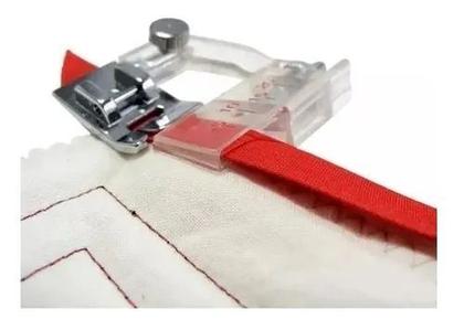 Imagem de Sapata Calcador para Pregar Viés Regulável Máquina Doméstica