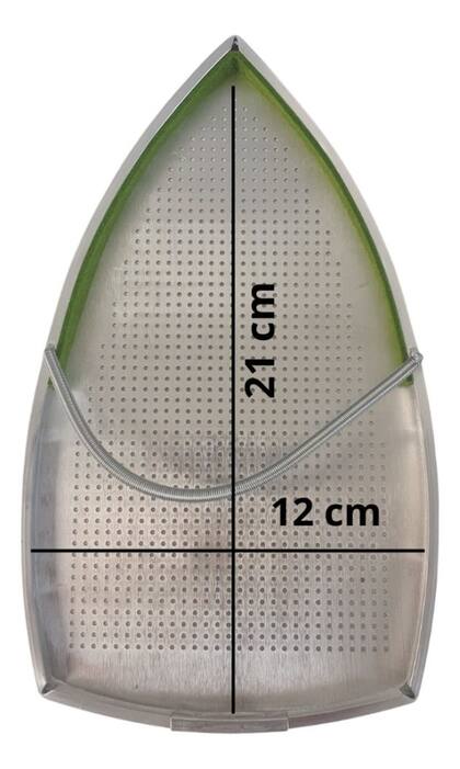 Imagem de Sapata De Ferro Anti Brilho Teflon 2,0 Kg L-es-94a 21x12 Cor Cinza