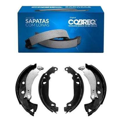 Imagem de Sapata De Freio Traseira Cobreq Peugeot 206 1.6 1999 A 2003