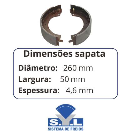 Imagem de Sapata De Freio Traseira D 21 1992 A 1997 / Frontier 2000 A 2005 / Pathfinder 1992 A 1995 - 206801