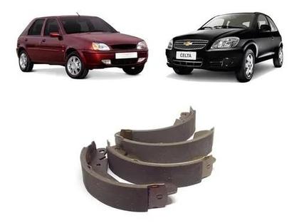 Imagem de Sapata Freio 2615-CPA Ford Fiesta Ka 96/ GM Celta 00/ Prisma 06/ Com Haste