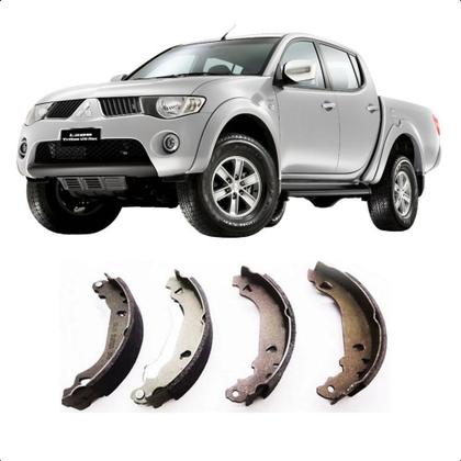 Imagem de Sapata freio mitsubishi l200 2.5 1997 em diante pajero 2.5 - COBREQ