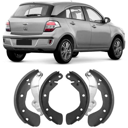 Imagem de Sapata Lona Freio Agile Corsa Traseira Varga Cobreq