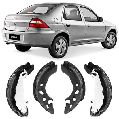 Imagem de Sapata Lona Freio Chevrolet Celta Prisma 2003 a 2016 Traseira Varga Frasle FD61CPA