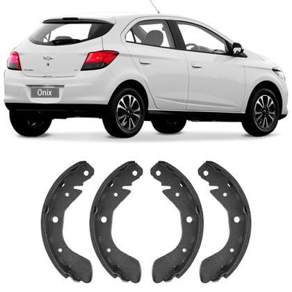Imagem de Sapata Lona Freio Traseiro Chevrolet Onix Prisma 1.0 1.4 8v