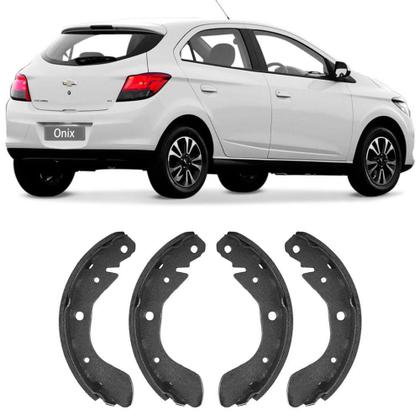 Imagem de Sapata Lona Freio Traseiro Chevrolet Onix Prisma 1.0 1.4 8v - Cobreq