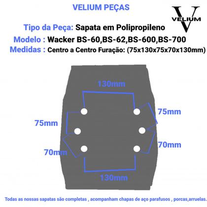 Imagem de Sapata para Compactador Wacker BS-600