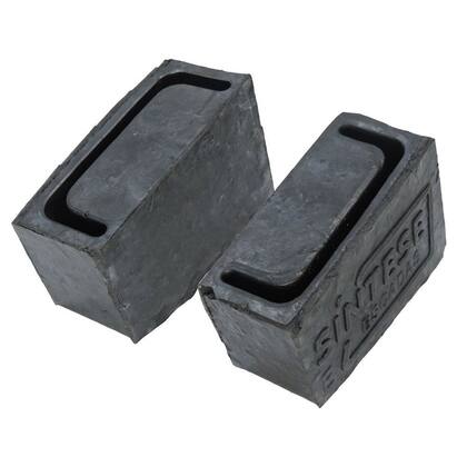 Imagem de Sapata Para Escada Extensível De Fibra De Vidro - SÍNTESE (PAR - Lado Direito e Esquerdo) Com Parafusos Para Fixação