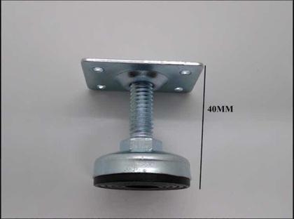 Imagem de Sapata Regulavel P/móveis 3/8 C/chapa Fixação 06 Unidades