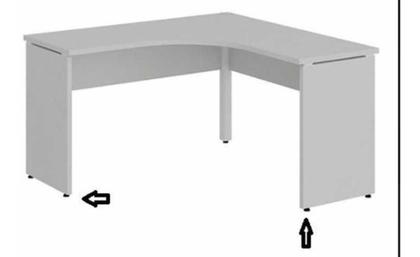 Imagem de Sapata Regulavel P/móveis 3/8 C/chapa Fixação 06 Unidades