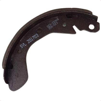 Imagem de Sapatas Lona Freio Traseiro Syl Agile Corsa