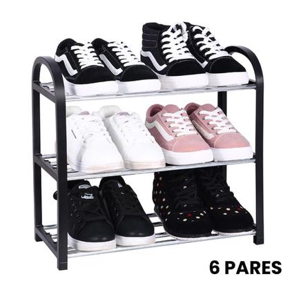 Imagem de Sapateira 06 Pares Organizador Prateleira Multiuso Closet