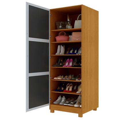 Imagem de Sapateira 1 Porta com Espelho Gold Gelius