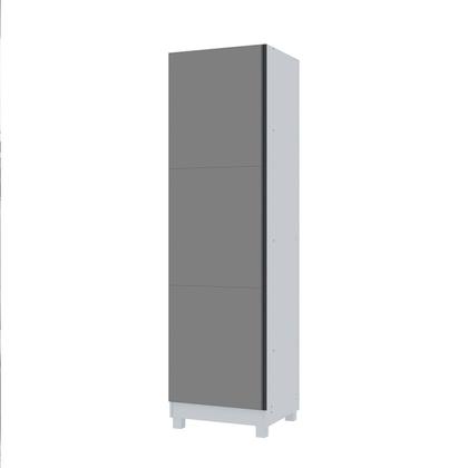 Imagem de Sapateira 1 Porta Espelhada Gold 100% MDF Branco/Acetinado