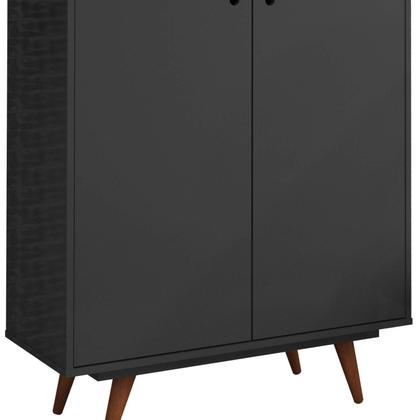 Imagem de Sapateira 2 Portas 8 Prateleiras Retrô 50