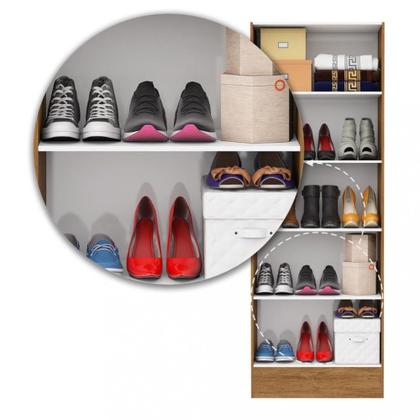 Imagem de Sapateira 2 Portas com Espelho Tokio Premium Carioca Móveis