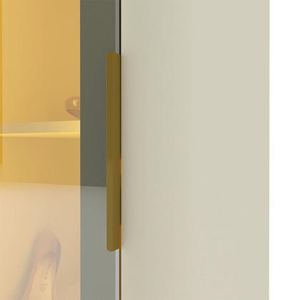 Imagem de Sapateira 2 Portas Reflecta com Pés e Led 100% Mdf