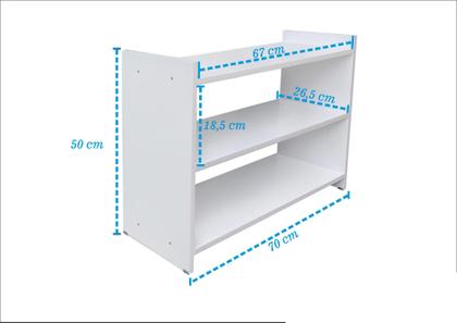 Imagem de Sapateira 3 Prateleiras (Hall de Entrada) - Organização e Estilo