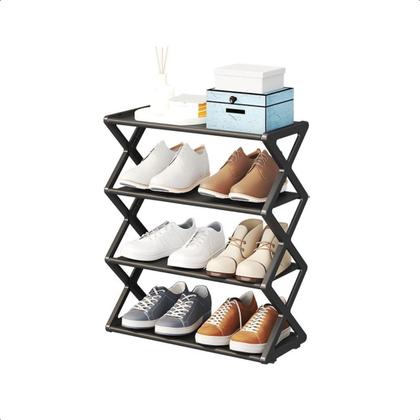 Imagem de Sapateira 4 Andares 41x18,5 Original 3 Cores Disponível