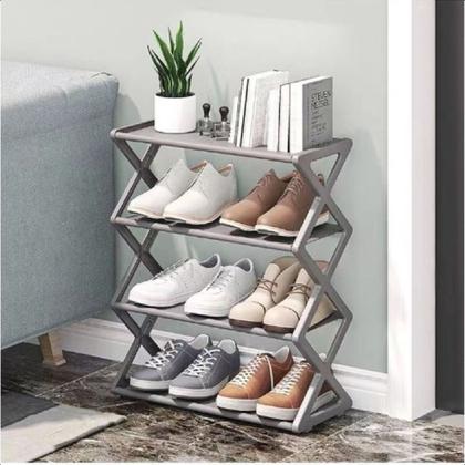 Imagem de Sapateira 4 Andares 41x18,5 Original 3 Cores Disponível