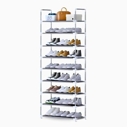Imagem de Sapateira 9 Prateleiras Organizador Multiuso 27 Pares Sapato