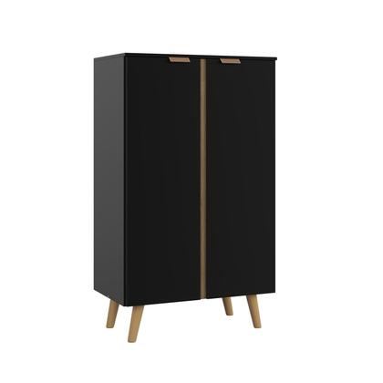 Imagem de Sapateira Armário Multiuso com 2 Portas e 3 Prateleiras Organizador para Hall e Entrada Tênis Sapato