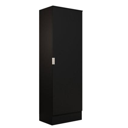 Imagem de Sapateira Armário Multiúso Madesa Isis 1 Porta - Preto