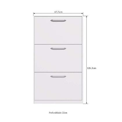 Imagem de Sapateira Articulada 3 Portas RP1300
