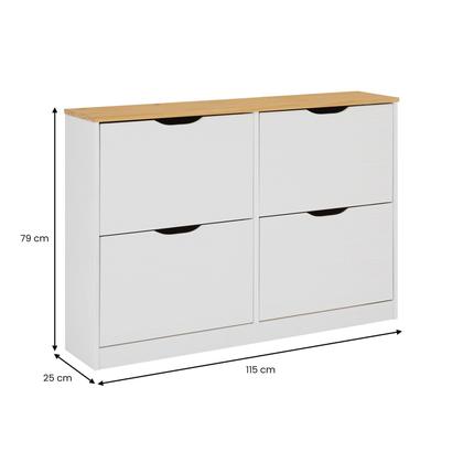 Imagem de Sapateira Basculantes Madeira 24 Pares Basil