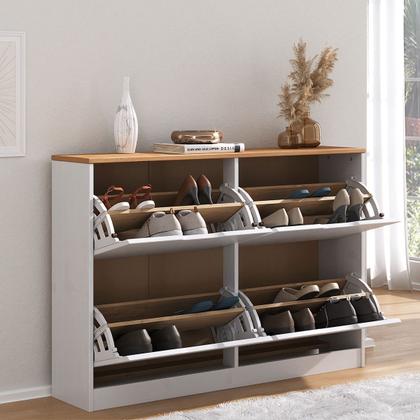 Imagem de Sapateira Basculantes Madeira 24 Pares Basil