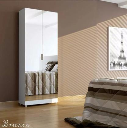 Imagem de Sapateira Com Espelho 30 Pares Branca Multiuso