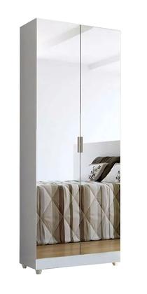 Imagem de Sapateira Com Espelho 30 Pares Branca Multiuso