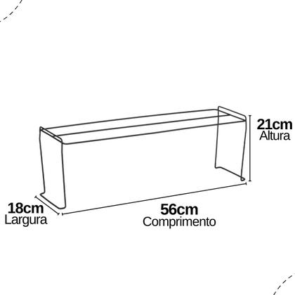 Imagem de Sapateira de Chão 3 Pares Organizador de Sapato Empilhavel Multiuso