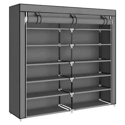 Imagem de Sapateira De Pano Com 6 Andares Duplo T-2712