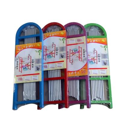 Imagem de Sapateira desmontavel organizadora com 4 prateleiras vertical 8 pares em aluminio