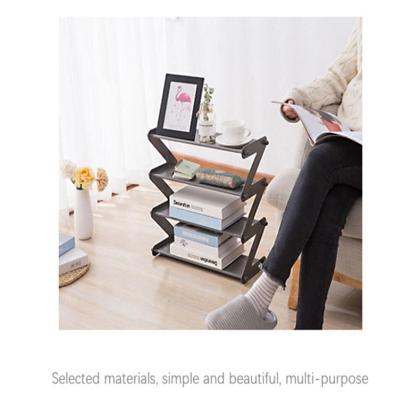 Imagem de Sapateira industrial porta objetos livros 4 prateleiras retrô