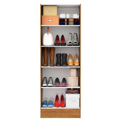 Imagem de Sapateira Multiuso Marica Premium 2 Portas com Espelho e Pés Carioca Móveis