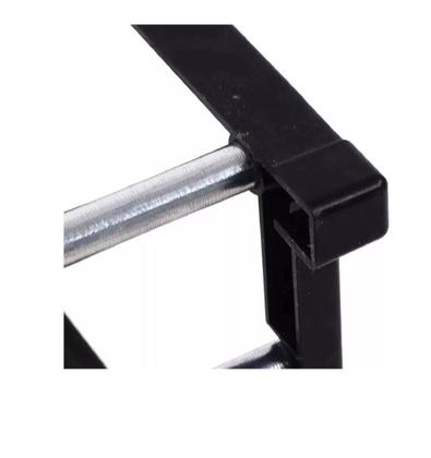 Imagem de Sapateira Organizador Multiuso Desmontável Vertical Plástico e Metal 4 Andares