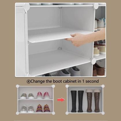 Imagem de Sapateira organizador roupas brinquedos multifuncional