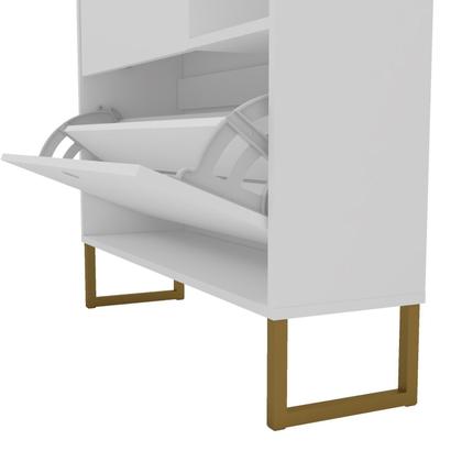 Imagem de Sapateira para Quarto com Nichos Florença