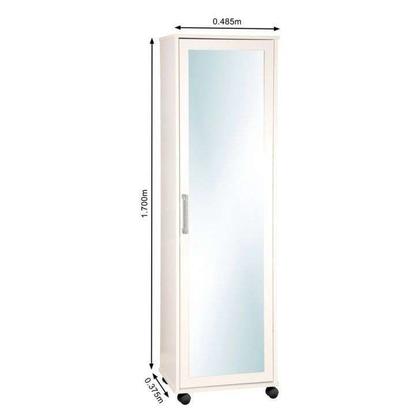 Sapateira Peruíbe 1 PT Branca - Mobly Imagem de Sapateira Peruíbe 1 PT Branca